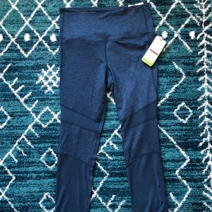 Gaiam Om-Dri Blue Leggings